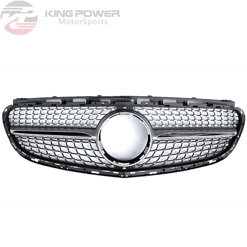 KP擎利國際 BENZ 13-16 W212 後期 E250 E300 E350 滿天星水箱罩 電鍍銀/全亮黑