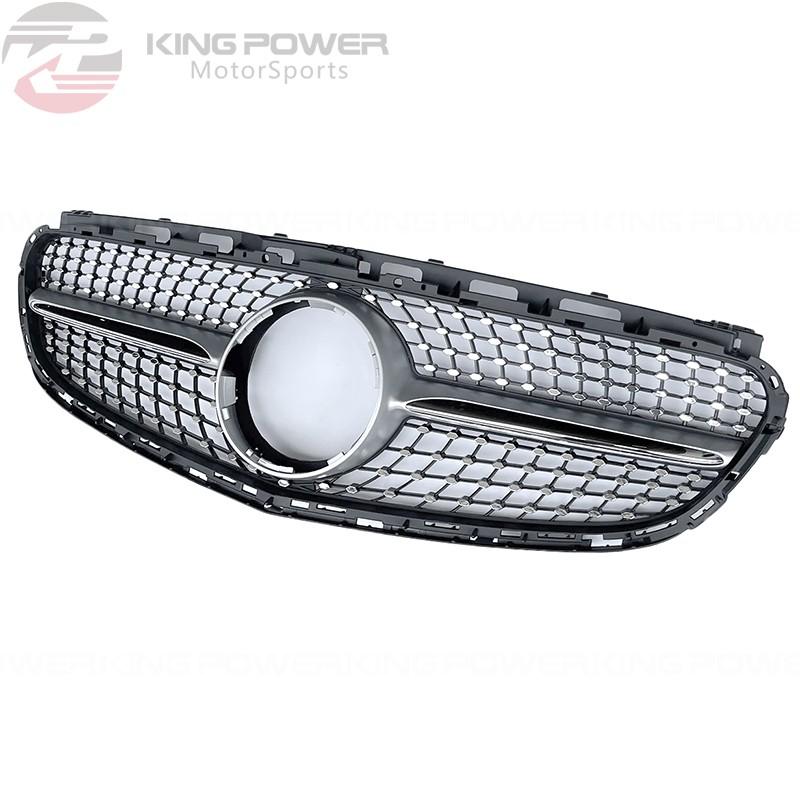 KP擎利國際 BENZ 13-16 W212 後期 E250 E300 E350 滿天星水箱罩 電鍍銀/全亮黑
