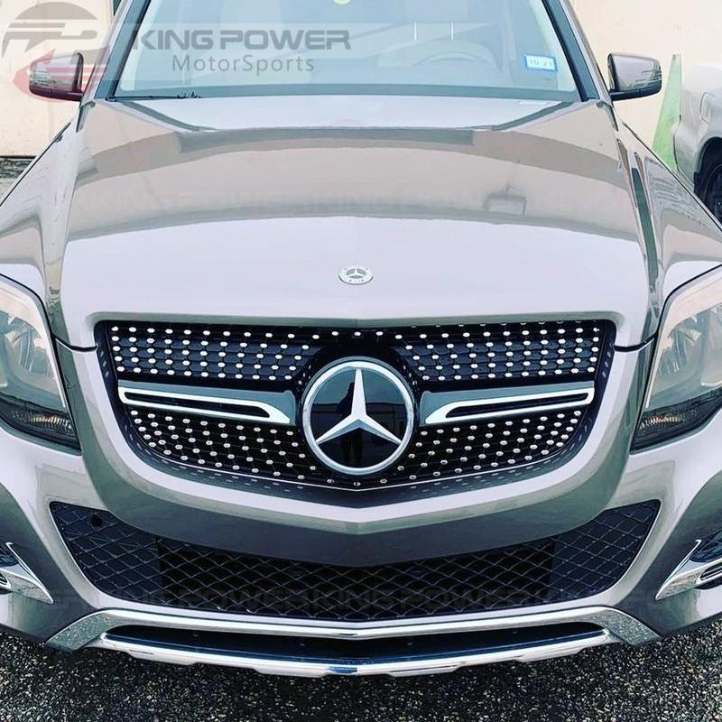 KP擎利國際 BENZ 13-15 後期 X204 GLK 滿天星 水箱罩 中網 220D 300 350 實體店面