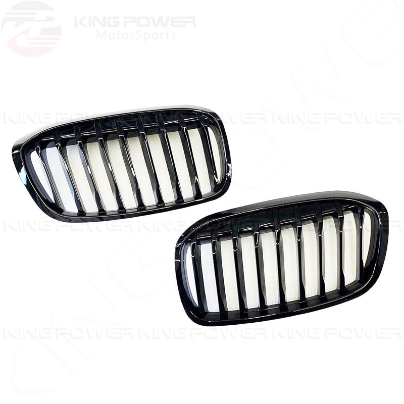 KP擎利國際 18+後期 BMW F45 F46 雙槓 單槓 水箱罩亮黑 鼻頭 218i 220i 實體店面 預約安裝