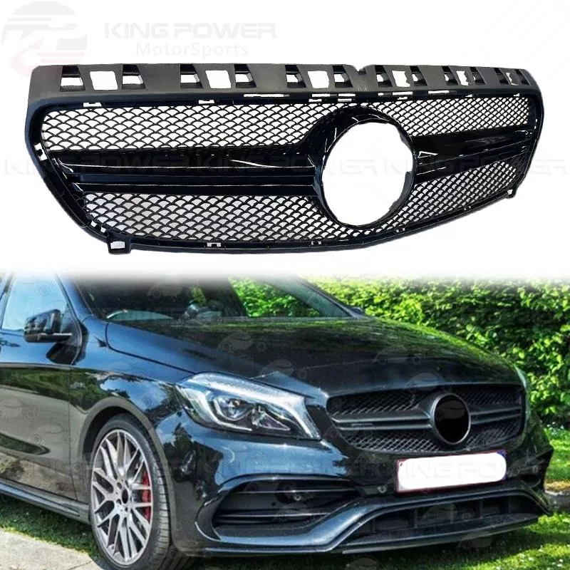 KP擎利國際 BENZ W176 A45樣式水箱罩 亮黑 鍍銀 A180 A200 A250 A260 AMG 實體店面 KP擎利國際 BENZ W176 A45樣式水箱罩 亮黑 鍍銀 A180 A200 A250 A260 AMG 實體店面