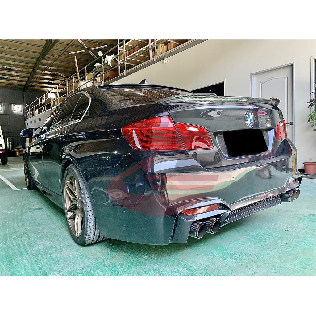 KP擎利國際 BMW F10 5系列 四門款 520i 520d 528i 530i M5碳纖維CS款尾翼 卡夢尾翼