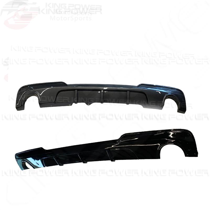 KP擎利國際 BMW F10 MP款 後下巴 0--0雙邊單出 亮黑/水轉印 實體店面 預約安裝