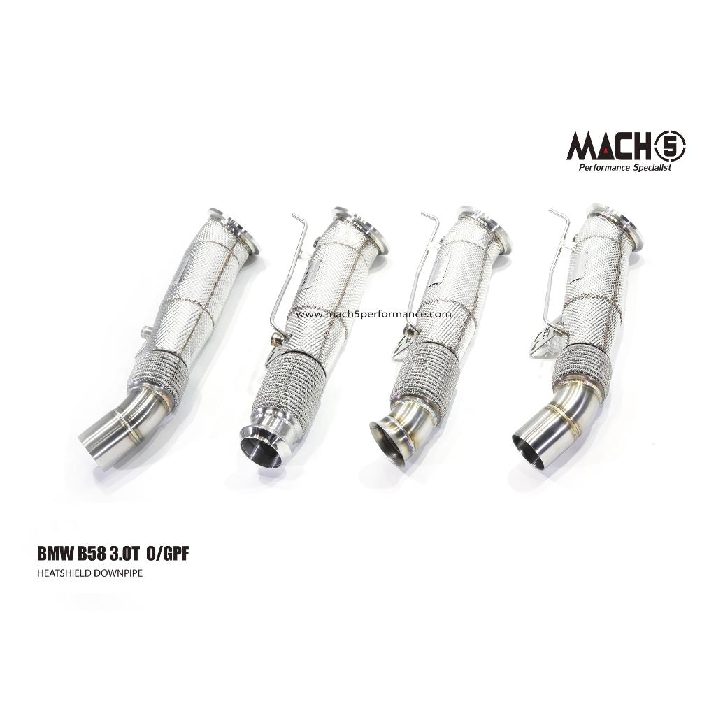 KP擎利國際 MACH5當派 F30 F31 340i B58 3.0T 高流量帶三元催化頭段 排氣管 KP擎利國際 MACH5當派 F30 F31 340i B58 3.0T 高流量帶三元催化頭段 排氣管
