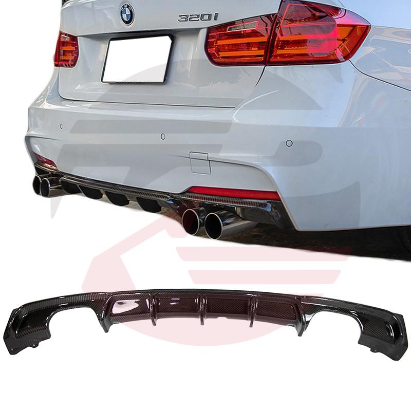 KP擎利國際 BMW F30/F31 318i 320i 328i 335i M-Sport專用 碳纖維P款後擾流