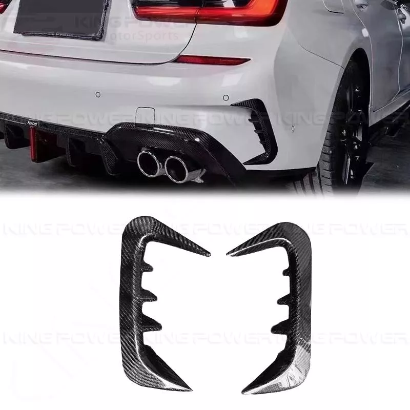 KP擎利國際 BMW G20 四門車用 M版專用 K款碳纖維 後風刀 後定風翼 後保風刀