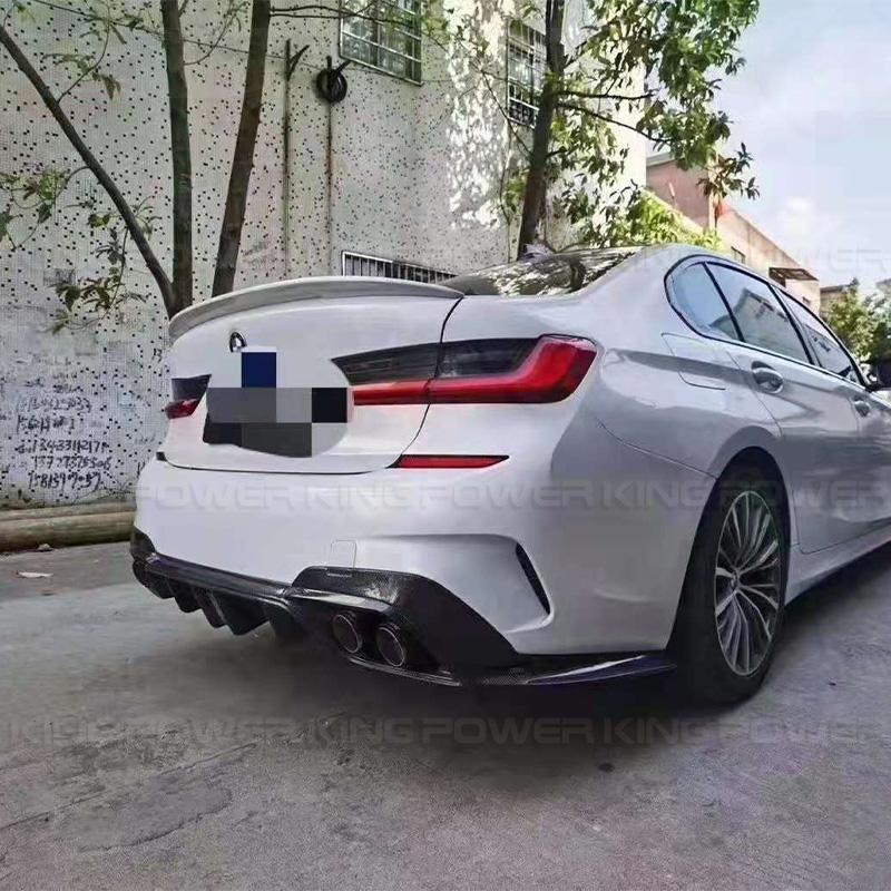 KP擎利國際 BMW G20 G21 M版專用 C款碳纖維 後下巴 後擾流 實體店面 專業安裝 330 340
