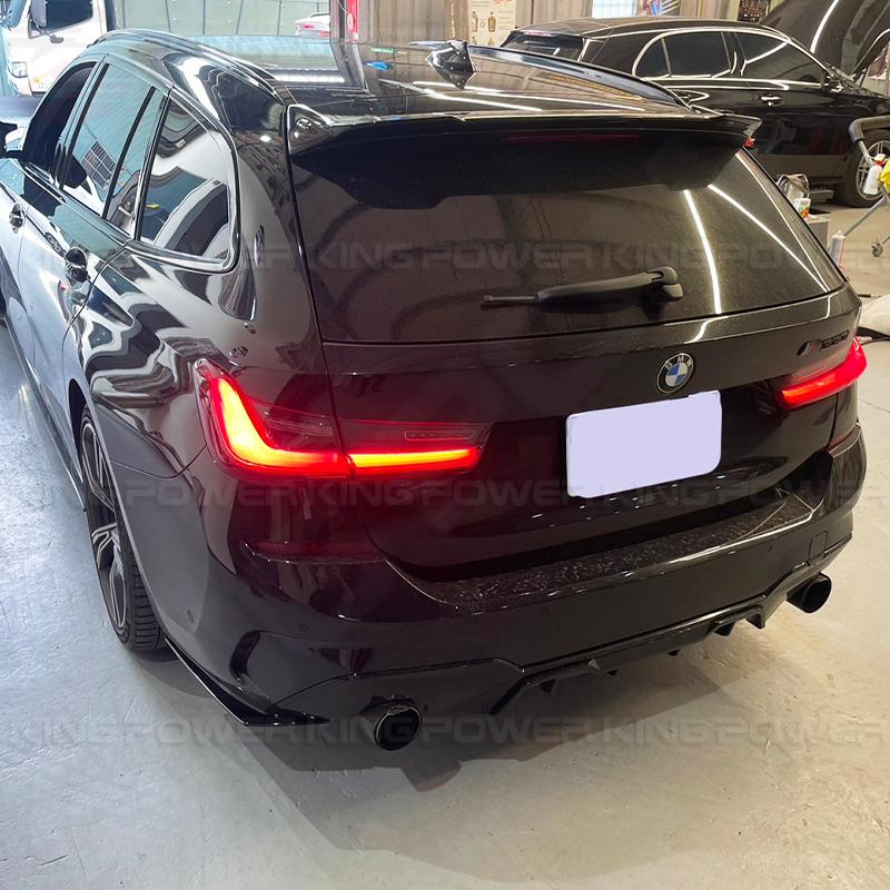 KP擎利國際 BMW 19+G20 G21 KP款 亮黑 後定風翼 後風刀 M-Sport 實體店面 預約安裝