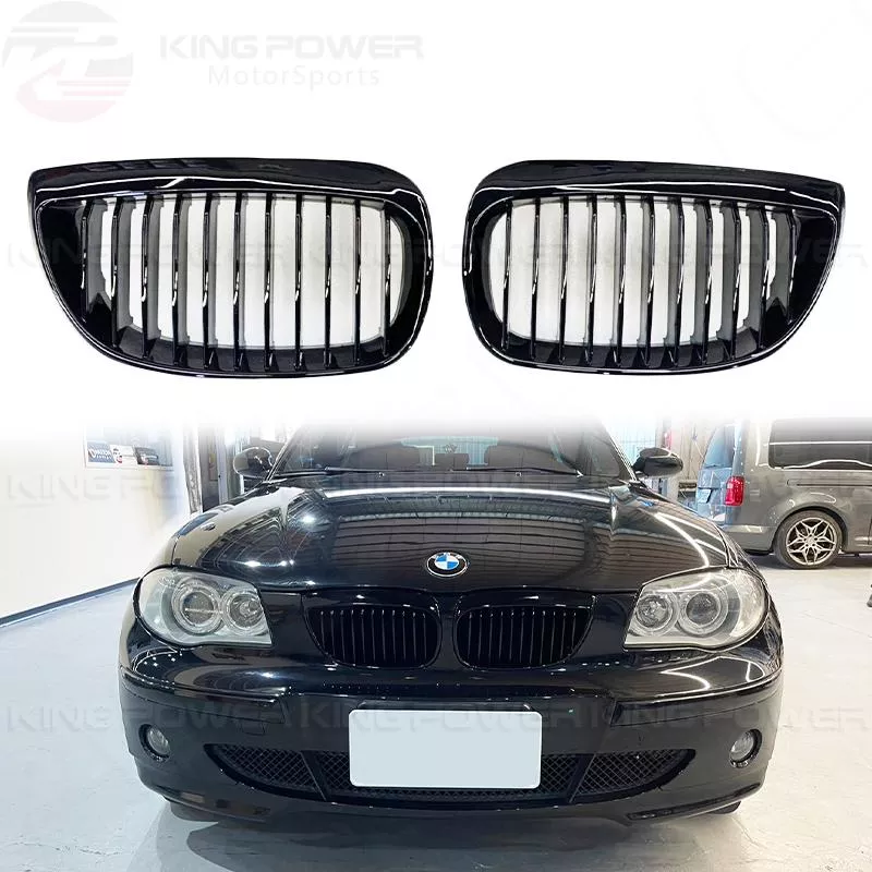 KP擎利國際 BMW E81 E87 04-11 單槓亮黑 水箱罩 鼻頭 116 118 128 實體店面 預約安裝 KP擎利國際 BMW E81 E87 04-11 單槓亮黑 水箱罩 鼻頭 116 118 128 實體店面 預約安裝
