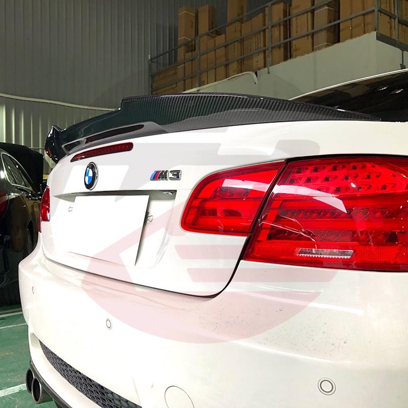 KP擎利國際 BMW E93 乾碳PSM款 尾翼 碳纖維 鴨尾 敞篷320i 335i M3 實體店面 預約安裝