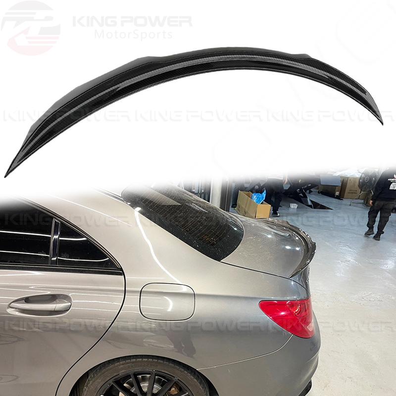 KP擎利國際 BENZ W117 C117 乾式碳纖維 X款尾翼 CLA 180 200 250 45 四門專用 鴨尾