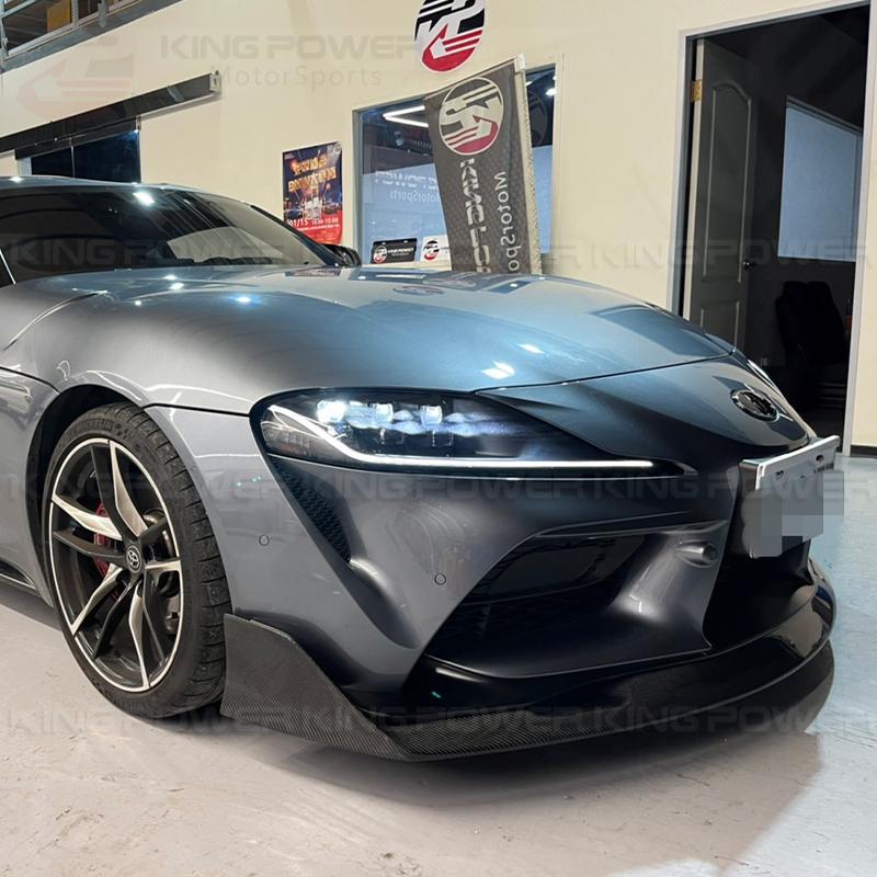 KP擎利國際 Toyota GR Supra A90 碳纖維AG款前下巴 牛魔王套件 實體店面 預約安裝