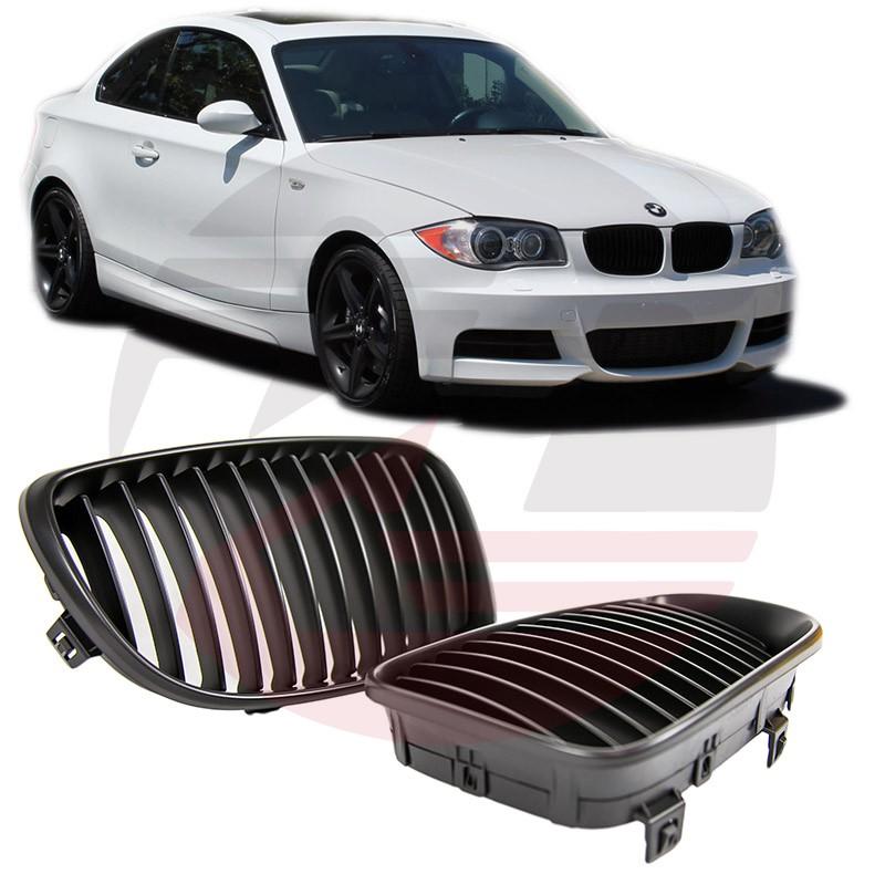 BMW E82/E88 1系列 116i 120i 135i 雙門/敞篷 M-Tech 消光霧黑 鼻頭 水箱罩 BMW E82/E88 1系列 116i 120i 135i 雙門/敞篷 M-Tech 消光霧黑 鼻頭 水箱罩