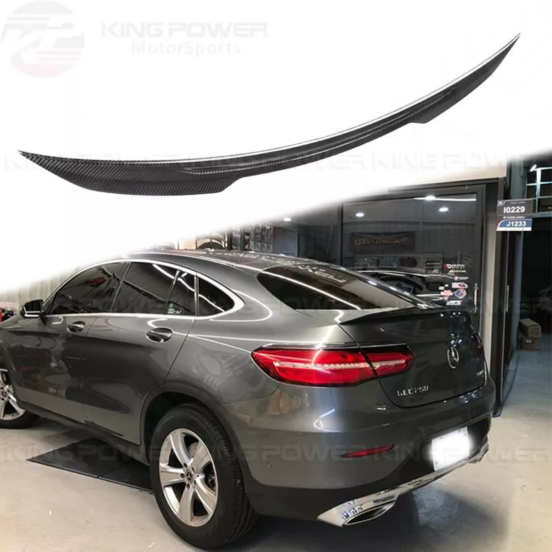 KP擎利國際 Benz 2015+ GLC Coupe專用 C253 碳纖維 X款尾翼 卡夢尾翼 小鴨尾 乾式碳纖維 KP擎利國際 Benz 2015+ GLC Coupe專用 C253 碳纖維 X款尾翼 卡夢尾翼 小鴨尾 乾式碳纖維