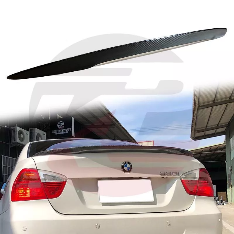 KP擎利國際 BMW E90 3系列 四門 小改前後期通用 320i 323i 335i卡夢 碳纖維P款尾翼 卡夢小鴨尾 KP擎利國際 BMW E90 3系列 四門 小改前後期通用 320i 323i 335i卡夢 碳纖維P款尾翼 卡夢小鴨尾