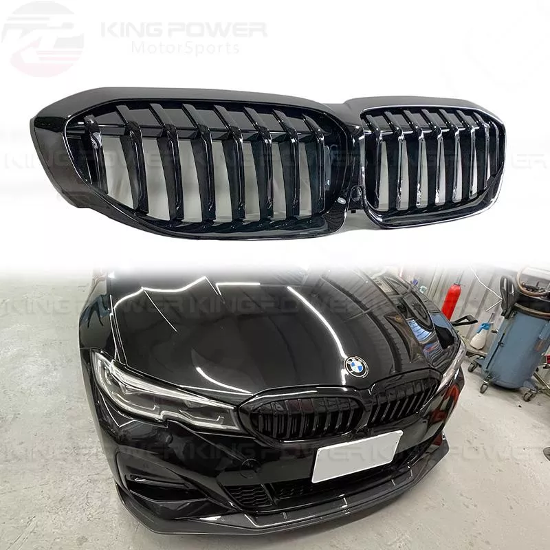 KP擎利國際 BMW 前期 G20 G21 水箱罩 亮黑/霧黑/三色 鼻頭  實體店面 預約安裝 KP擎利國際 BMW 前期 G20 G21 水箱罩 亮黑/霧黑/三色 鼻頭  實體店面 預約安裝