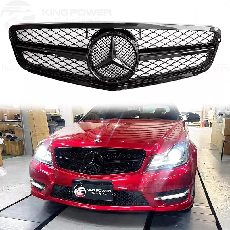 KP擎利國際 BENZ 08-14 W204 C204 C63樣式 水箱罩 AMG前後期通用 中網 實體店面 預約安裝 KP擎利國際 BENZ 08-14 W204 C204 C63樣式 水箱罩 AMG前後期通用 中網 實體店面 預約安裝