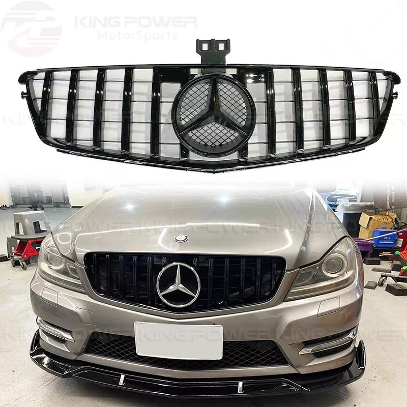 KP擎利國際 BENZ 08-14 前後期通用 W204 GT水箱罩 直瀑式 中網 雙門/四門/五門 實體店面 預約安裝 KP擎利國際 BENZ 08-14 前後期通用 W204 GT水箱罩 直瀑式 中網 雙門/四門/五門 實體店面 預約安裝