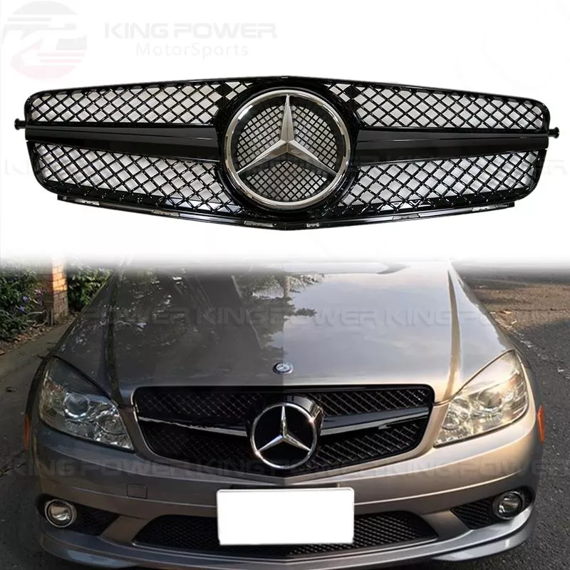KP擎利國際 08-14 前後期通用 W204 一線款 水箱罩 C-Class 四門/雙門 中網 實體店面 預約安裝 KP擎利國際 08-14 前後期通用 W204 一線款 水箱罩 C-Class 四門/雙門 中網 實體店面 預約安裝