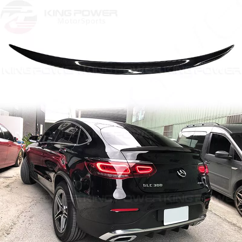 KP擎利國際 Benz 2015+ GLC Coupe專用 C253 碳纖維 亮黑 AMG款尾翼 卡夢尾翼 小鴨尾 KP擎利國際 Benz 2015+ GLC Coupe專用 C253 碳纖維 亮黑 AMG款尾翼 卡夢尾翼 小鴨尾