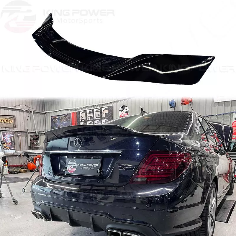 KP擎利國際 BENZ 07-14 W204 R款 尾翼亮黑/碳纖維 壓尾 C Class 實體店面 預約安裝 KP擎利國際 BENZ 07-14 W204 R款 尾翼亮黑/碳纖維 壓尾 C Class 實體店面 預約安裝