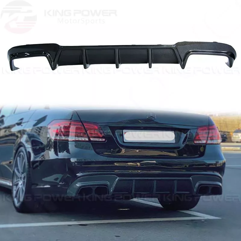 KP擎利國際 BENZ W212 LCI 後期 B款 後下巴+黑尾管 碳纖維 後擾流 尾管 實體店面 預約安裝 KP擎利國際 BENZ W212 LCI 後期 B款 後下巴+黑尾管 碳纖維 後擾流 尾管 實體店面 預約安裝