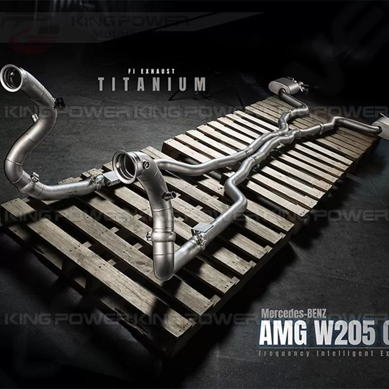 KP擎利國際 FI Exhaust 鈦合金 排氣管 M177 引擎 Benz W205 C63S AMG 實體店面 KP擎利國際 FI Exhaust 鈦合金 排氣管 M177 引擎 Benz W205 C63S AMG 實體店面