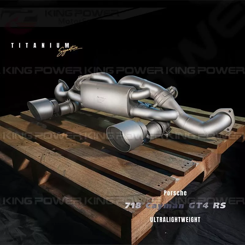 KP擎利國際 FI Exhaust 鈦合金 排氣管 Flat 6 保時捷 718 Cayman GT4 RS 實體店面 KP擎利國際 FI Exhaust 鈦合金 排氣管 Flat 6 保時捷 718 Cayman GT4 RS 實體店面