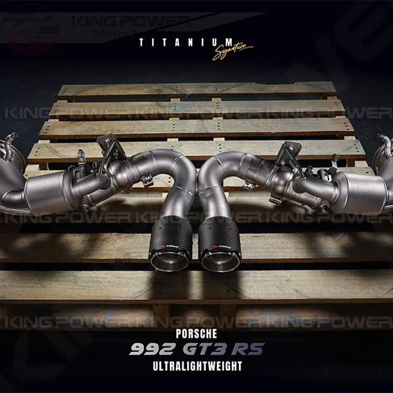 KP擎利國際 FI Exhaust 鈦合金 排氣管 Flat 6 Porsche 保時捷 992 GT3 實體店面 KP擎利國際 FI Exhaust 鈦合金 排氣管 Flat 6 Porsche 保時捷 992 GT3 實體店面