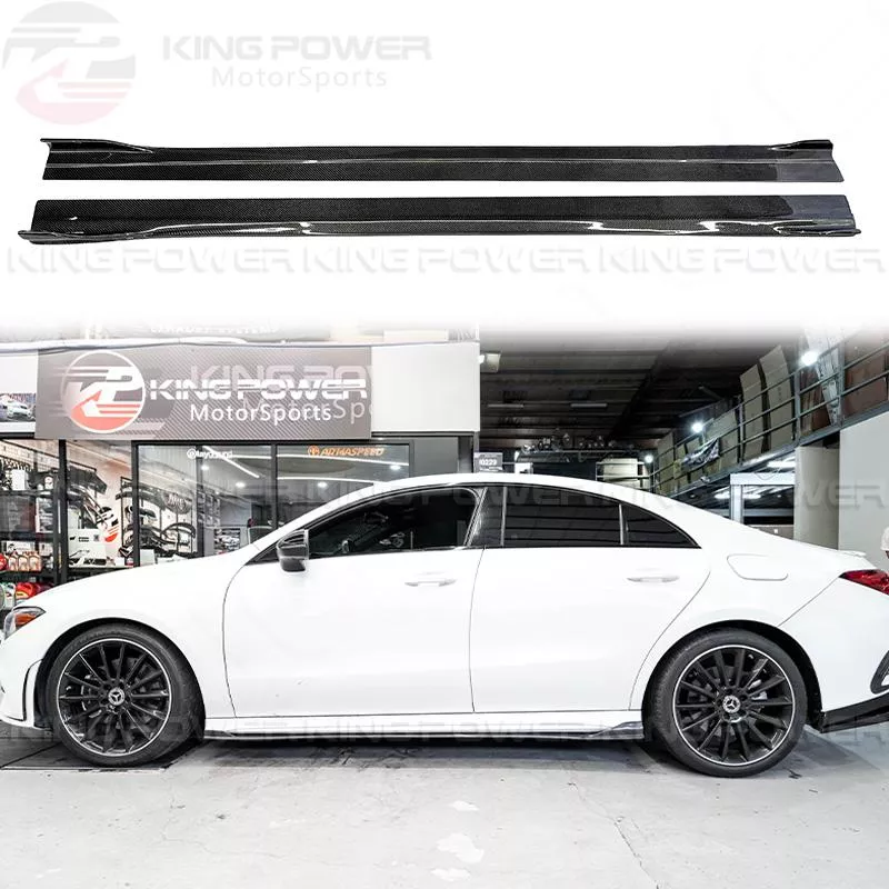 KP擎利國際 Benz W118 CLA 碳纖維 側裙 實體店面 KP擎利國際 Benz W118 CLA 碳纖維 側裙 實體店面