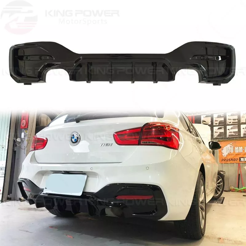 KP擎利國際 BMW LCI 後期 F20 MX款 後下巴 亮黑 (中間四條線) M版專用 後擾流 KP擎利國際 BMW LCI 後期 F20 MX款 後下巴 亮黑 (中間四條線) M版專用 後擾流