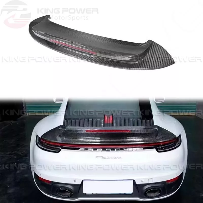 KP擎利國際 Porsche 保時捷 992 911 SC款 乾碳 尾翼 鴨尾(帶煞車燈)交換式 實體店面 KP擎利國際 Porsche 保時捷 992 911 SC款 乾碳 尾翼 鴨尾(帶煞車燈)交換式 實體店面