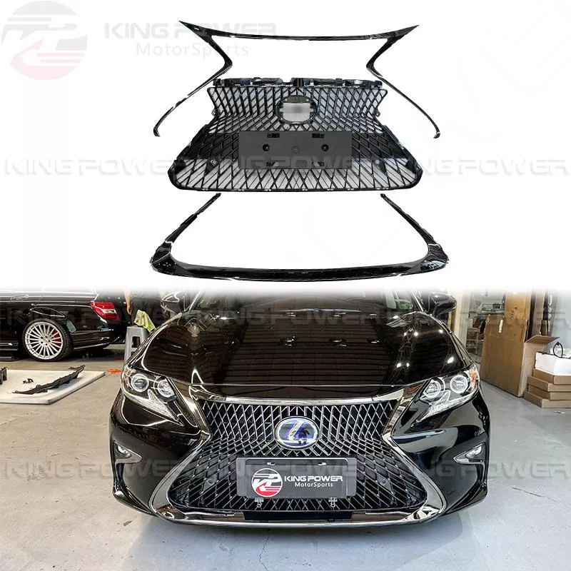 KP擎利國際 Lexus ES 15+ 改 LS樣式 鍍鉻 亮黑 水箱罩 水箱護網 中網 實體店面 KP擎利國際 Lexus ES 15+ 改 LS樣式 鍍鉻 亮黑 水箱罩 水箱護網 中網 實體店面