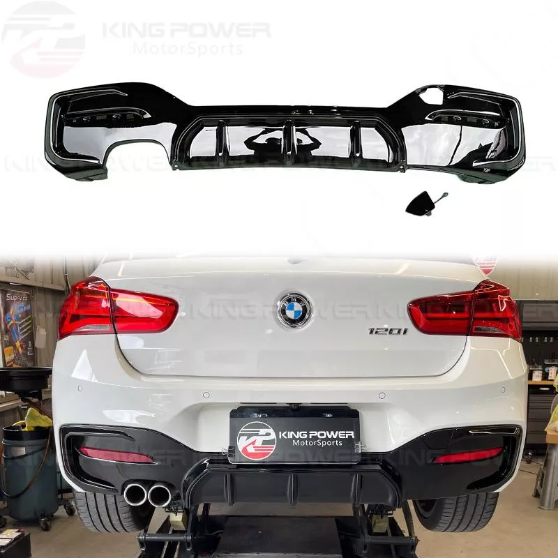 KP擎利國際 BMW F20 F21 LCI 小改款 亮黑 MP款 後下巴 (中間三條線) M版專用 實體店面 KP擎利國際 BMW F20 F21 LCI 小改款 亮黑 MP款 後下巴 (中間三條線) M版專用 實體店面