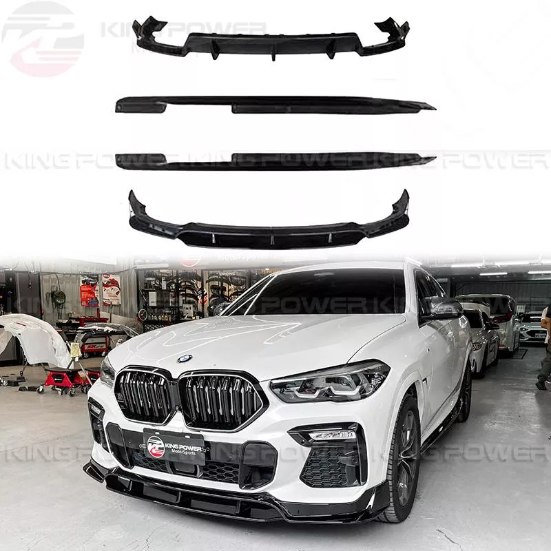 KP擎利國際 BMW G06 X6 前期 MP全車套件 夜色套件 前下巴 後下巴 側裙 M-Sport用 實體店面 KP擎利國際 BMW G06 X6 前期 MP全車套件 夜色套件 前下巴 後下巴 側裙 M-Sport用 實體店面