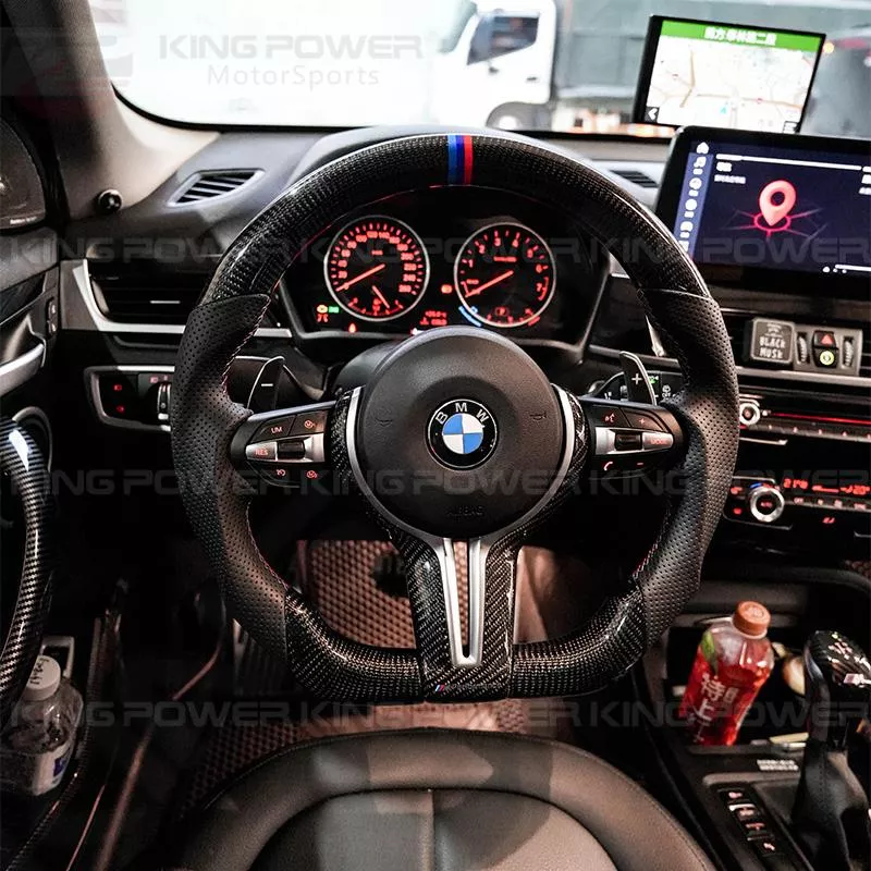 KP擎利國際 BMW F世代 碳碳纖維方向盤(含氣囊) 左右透氣皮 三色縫缐 實體店面 預約安裝 KP擎利國際 BMW F世代 碳碳纖維方向盤(含氣囊) 左右透氣皮 三色縫缐 實體店面 預約安裝