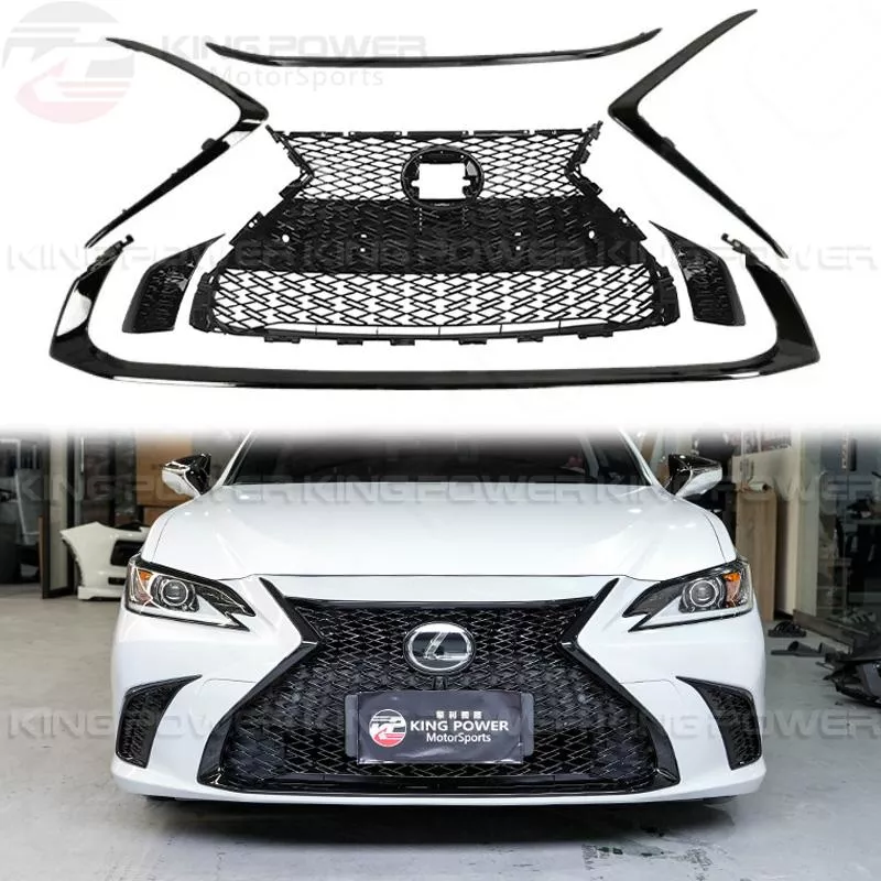 KP擎利國際 Lexus ES 18+ 升級 F-sport 亮黑 水箱罩 水箱護網 實體店面 KP擎利國際 Lexus ES 18+ 升級 F-sport 亮黑 水箱罩 水箱護網 實體店面