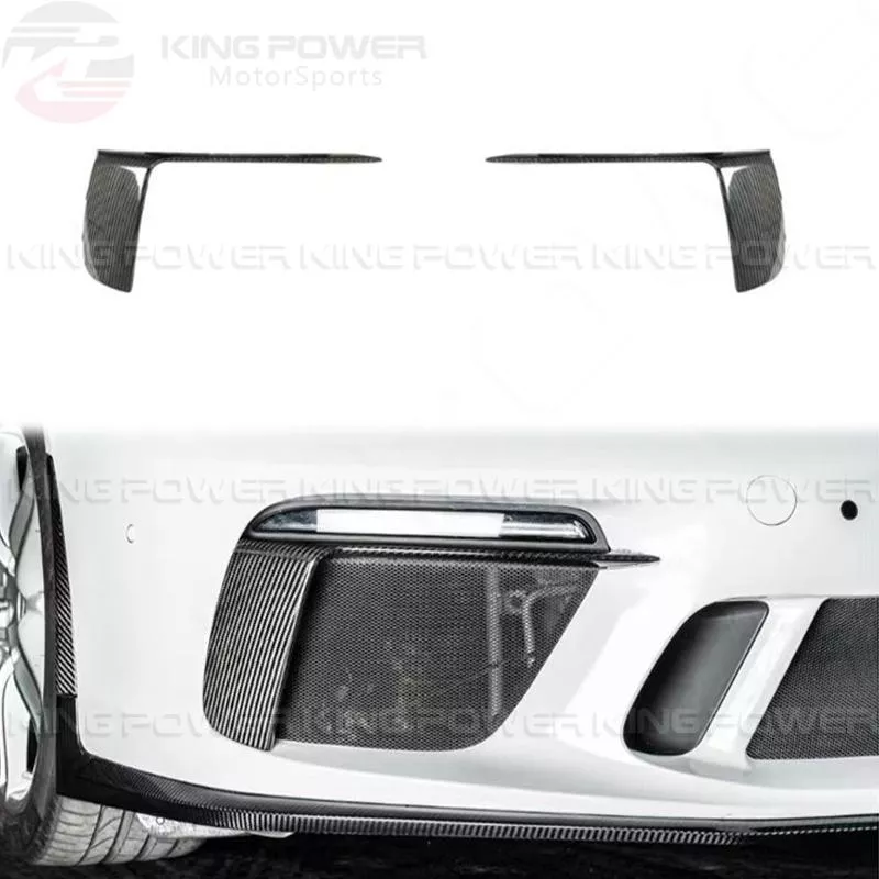 KP擎利國際 Porsche 991.2 911 GT3 前保日行燈飾條 前風刀 乾碳 替換式 實體店面 KP擎利國際 Porsche 991.2 911 GT3 前保日行燈飾條 前風刀 乾碳 替換式 實體店面