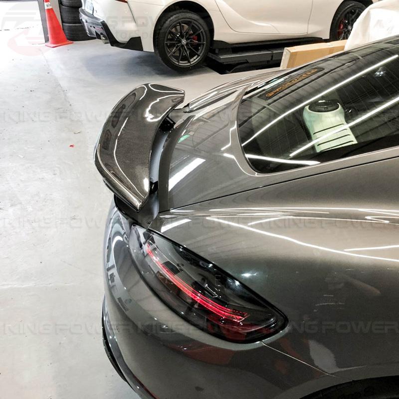 KP擎利國際 Porsche 保時捷 718 Cayman Boxster 碳纖維 尾翼 卡夢鴨尾 實體店面 預約安裝