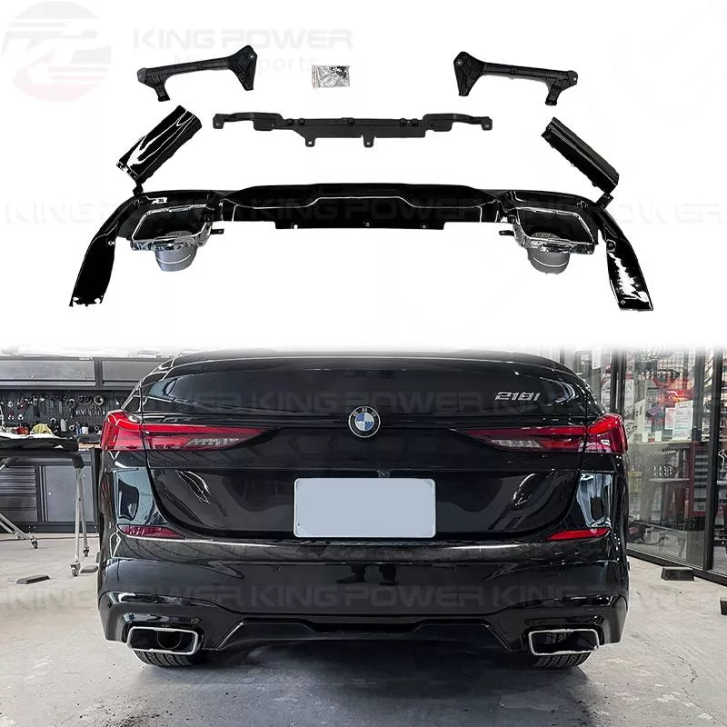KP擎利國際 20+ BMW F44 2GC MP款 亮黑後下巴+尾飾管 M235i樣式 M版車 實體店面 預約安裝 KP擎利國際 20+ BMW F44 2GC MP款 亮黑後下巴+尾飾管 M235i樣式 M版車 實體店面 預約安裝