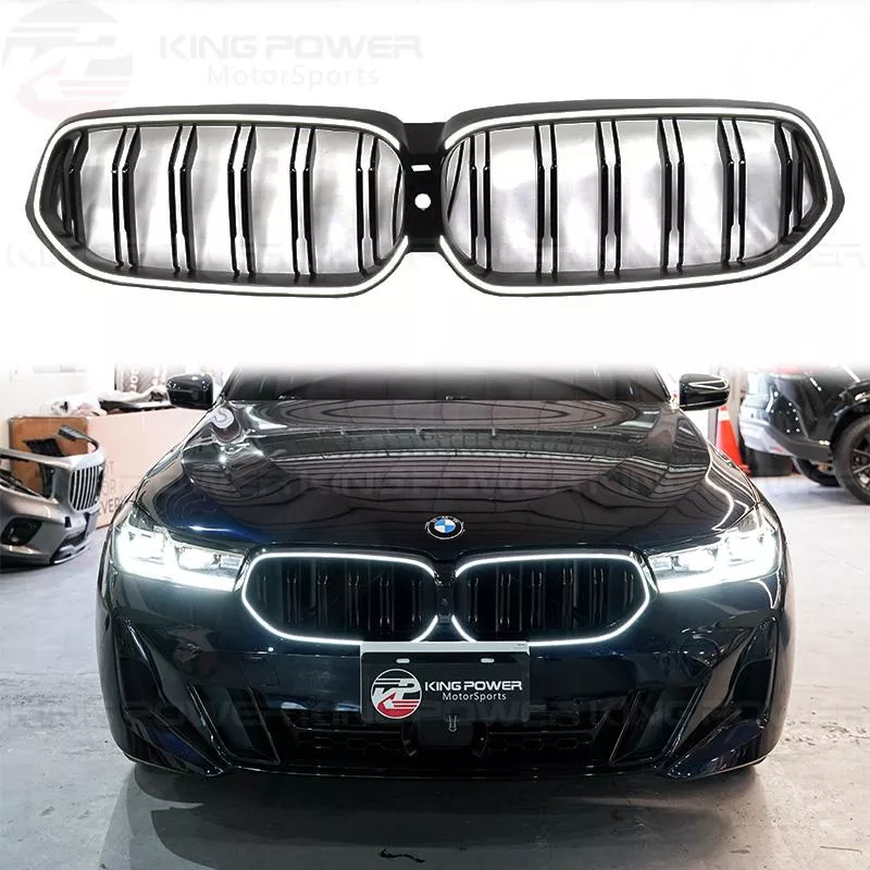 KP擎利國際 BMW G32 LCI 後期 6系 發光水箱罩 發光鼻頭 雙槓 亮黑 實體店面 預約安裝 KP擎利國際 BMW G32 LCI 後期 6系 發光水箱罩 發光鼻頭 雙槓 亮黑 實體店面 預約安裝