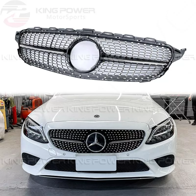 KP擎利國際 BENZ 19+ 後期 S205 C205 W205 滿天星水箱罩 旅行車/四門/雙門 實體店面 KP擎利國際 BENZ 19+ 後期 S205 C205 W205 滿天星水箱罩 旅行車/四門/雙門 實體店面
