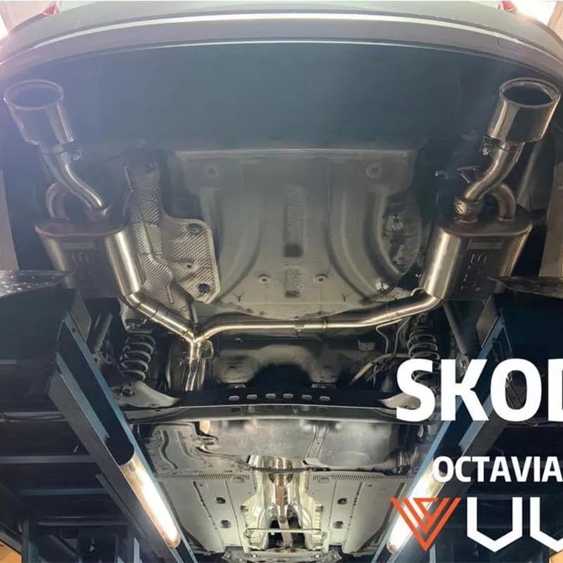 KP擎利國際 SKODA Octavia (MK3.5) 1.4TVVS排氣管 不鏽鋼電子閥門中尾段 實體店面 預約安裝 KP擎利國際 SKODA Octavia (MK3.5) 1.4TVVS排氣管 不鏽鋼電子閥門中尾段 實體店面 預約安裝