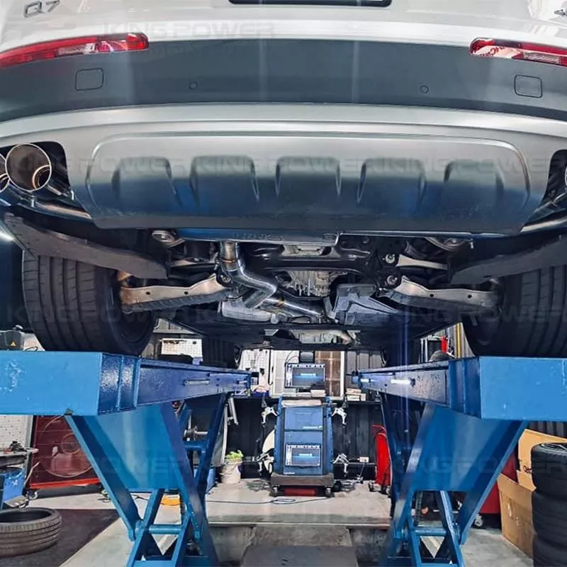 KP擎利國際 AUDI Q7 2.0T VVS排氣管 不鏽鋼電子閥門中尾段 實體店面 預約安裝 KP擎利國際 AUDI Q7 2.0T VVS排氣管 不鏽鋼電子閥門中尾段 實體店面 預約安裝