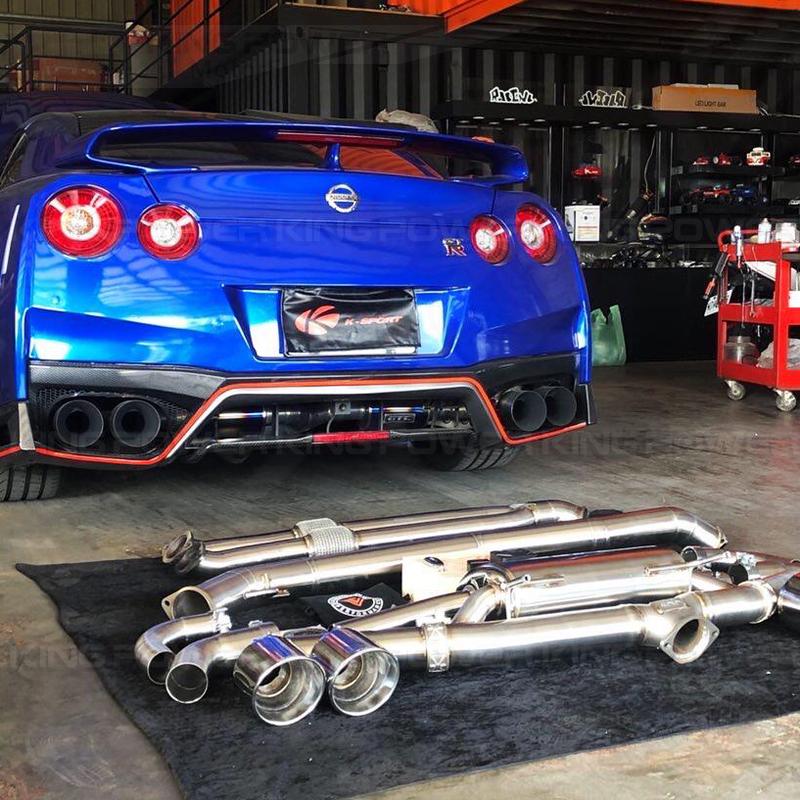 KP擎利國際 GTR R35 VVS排氣管 電子閥門中尾段 實體店面 預約安裝