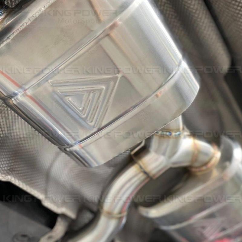 KP擎利國際 BENZ C117 VVS排氣管 不鏽鋼電子閥門中尾段 實體店面 預約安裝