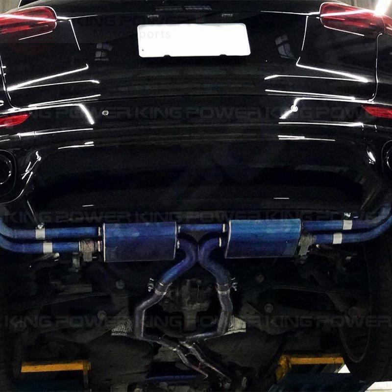 KP擎利國際 Cayenne/S/GTS/Turbo/TurboS VVS排氣管鈦合金電子閥門中尾段 實體店面 預約安裝