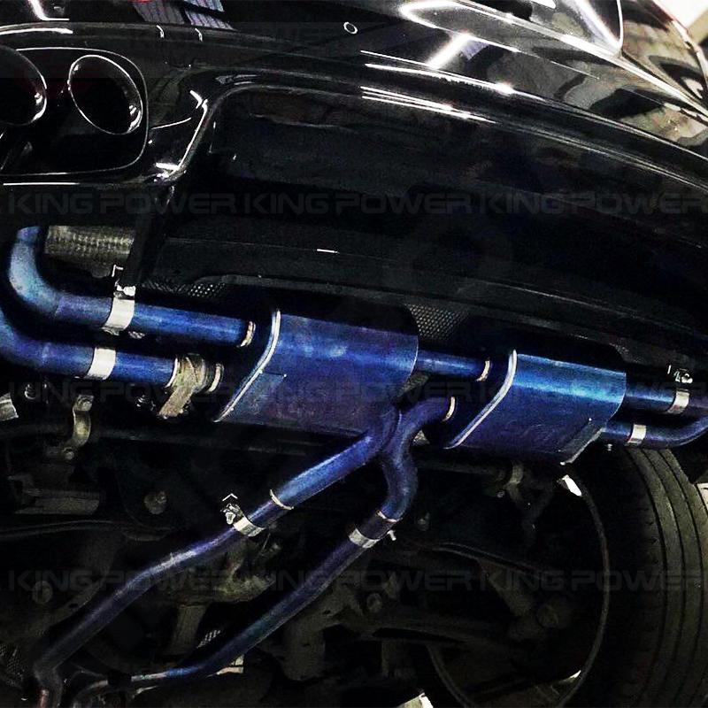 KP擎利國際 Cayenne/S/GTS/Turbo/TurboS VVS排氣管鈦合金電子閥門中尾段 實體店面 預約安裝