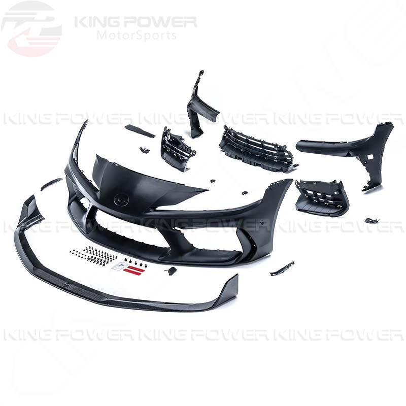 KP擎利國際 A90 Supra 正品Adro V1前保桿+濕碳纖維前下巴 素材含烤漆安裝 歡迎聊聊