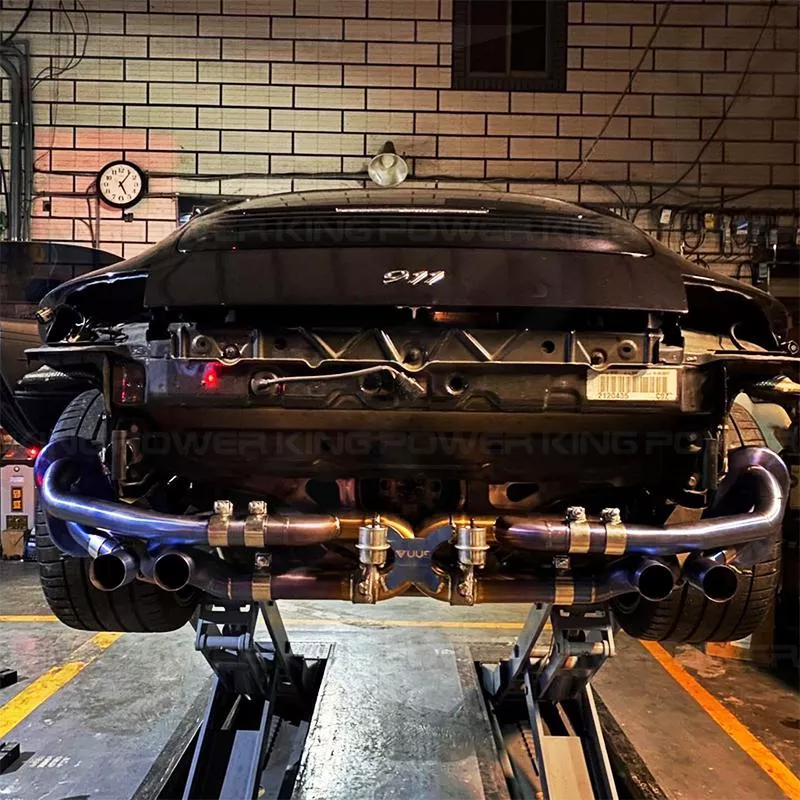 KP擎利國際 PORSCHE 911 Turbo (997.2) VVS排氣管 鈦合金真空閥門桶身 實體店面 預約安裝 KP擎利國際 PORSCHE 911 Turbo (997.2) VVS排氣管 鈦合金真空閥門桶身 實體店面 預約安裝